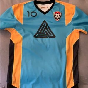 Men’s Black Pyramid Soccer T-shirt